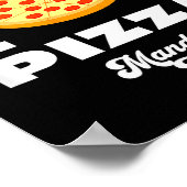 Deeds Zza - Man Falls  Poster (Hoek)