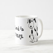 Deefa-hond, mijn beste vriend is ... mok (Voorkant rechts)