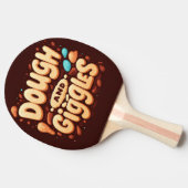Deeg en giechels tafeltennisbatje (Zijkant)