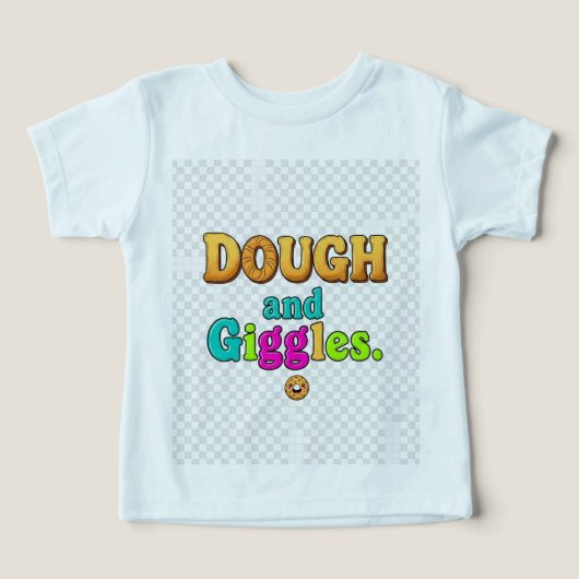 Deeg en Giggles, T-shirt ontwerp (Design voorkant)