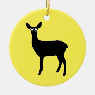 Deeg met koplampen keramisch ornament