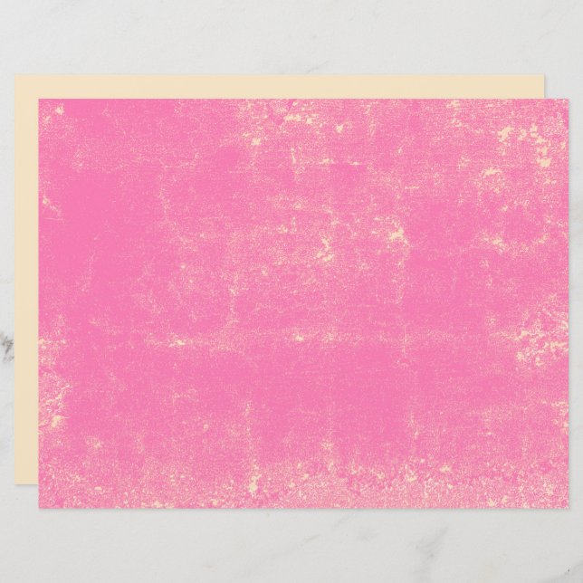  deeg van de textuur Roze Chic Decoupage Patroon (Voorkant / Achterkant)