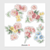  deegbloemen sticker (Vel)