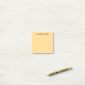 Deeggeel/oranje Post-it® Notes (Op bureau)