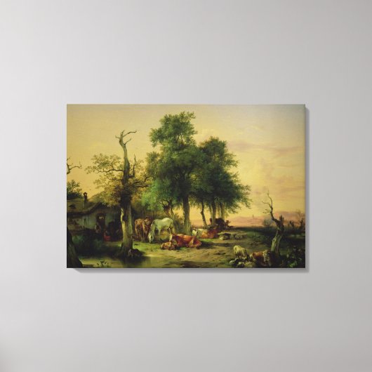 Deegland Canvas Afdruk (Voorkant)