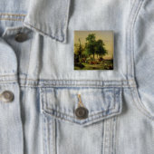 Deegland Vierkante Button 5,1 Cm (In situ)