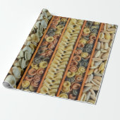 deegnoedels foto cadeaupapier (Uitgerold)