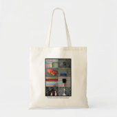 Deegpapier maken tote bag (Voorkant)