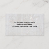 Deegroller | Bakgereedschap  Visitekaartje (Achterkant)