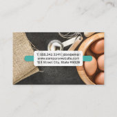 deegroller | Bakingrediënten Visitekaartje (Achterkant)