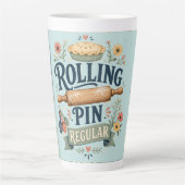 Deegroller Regelmatige Cottage Baker Latte Mok (Voorkant)