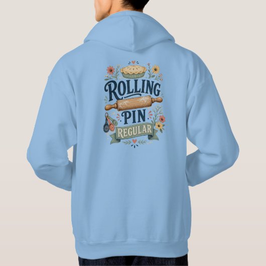 Deegroller Regelmatige Cottage Bakker Hoodie (Achterkant)