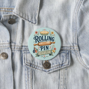 Deegroller Regelmatige Cottage Bakker Knop Ronde Button 7,6 Cm