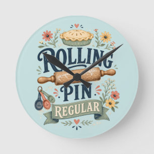 Deegroller Regelmatige Cottage Bakker Ronde Klok