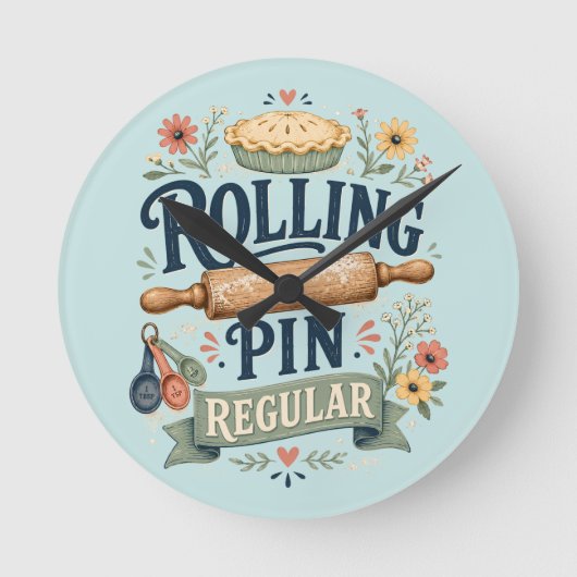 Deegroller Regelmatige Cottage Bakker Ronde Klok (Voorkant)