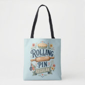 Deegroller Regelmatige Cottage Bakker Tote Bag (Voorkant)