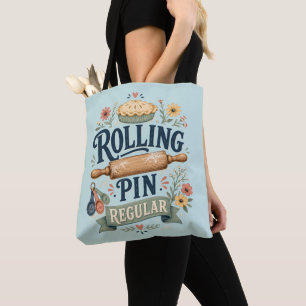 Deegroller Regelmatige Cottage Bakker Tote Bag