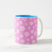 Deegwaren die twee getonde koffie- en theethee-mok tweekleurige koffiemok (Voorkant rechts)