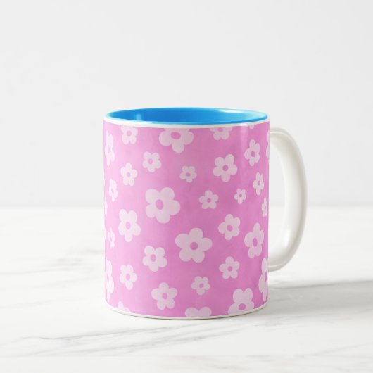 Deegwaren die twee getonde koffie- en theethee-mok tweekleurige koffiemok (Voorkant rechts)