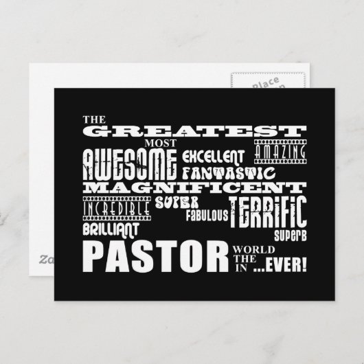 Deegwaren : Grootste pastor Briefkaart (Voorkant / Achterkant)