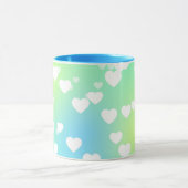 Deegwaren verwarmen twee tonde koffie- en theethee mok (Midden)