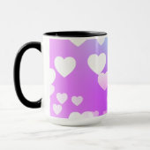 Deegwaren verwarmen twee tonde koffie- en theethee mok (Links)