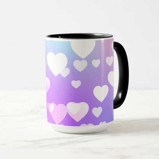 Deegwaren verwarmen twee tonde koffie- en theethee mok (Voorkant rechts)