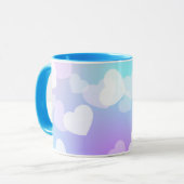 Deegwaren verwarmen twee tonde koffie- en theethee mok (Voorkant links)