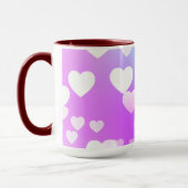 Deegwaren verwarmen twee tonde koffie- en theethee mok (Links)