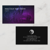 Deejay Disk Jockey DJ Visitekaartje (Voorkant / Achterkant)