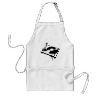 Deejay DJ Platenspeler Apron | Muziek in Ibiza Hou