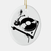 Deejay DJ Platenspeler Ornament | House Music Gift (Rechts)