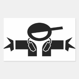Deejay DJ Rechthoekige Sticker