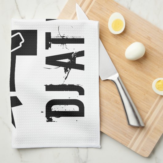 Deejay-handdoek | DJ-versnelling met aangepaste sl Theedoek (Quarter Fold)