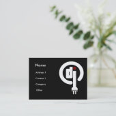 Deejay visitekaartjes (Staand voorkant)