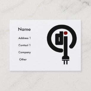 Deejay visitekaartjes