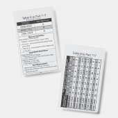 Deel 117 ID-badge Badge (Voor- en achterkant)