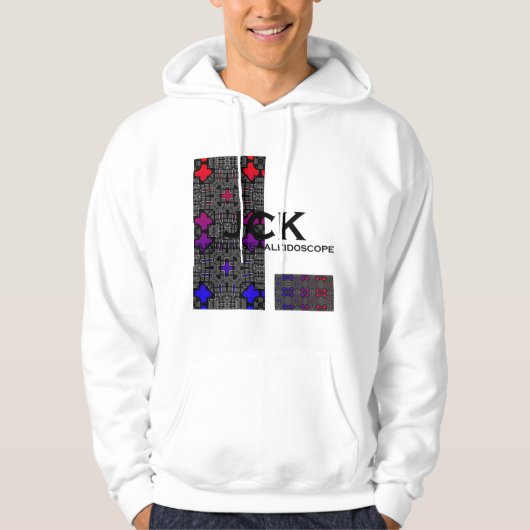 Deel 13 caleidoscoop art 2 hoodie (Voorkant)