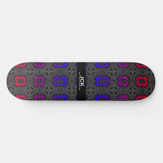 Deel 13 caleidoscoop art 2 persoonlijk skateboard (Horizontaal)