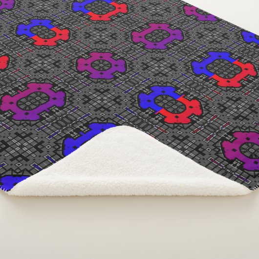 Deel 13 caleidoscoop art 2 sherpa deken (3/4)