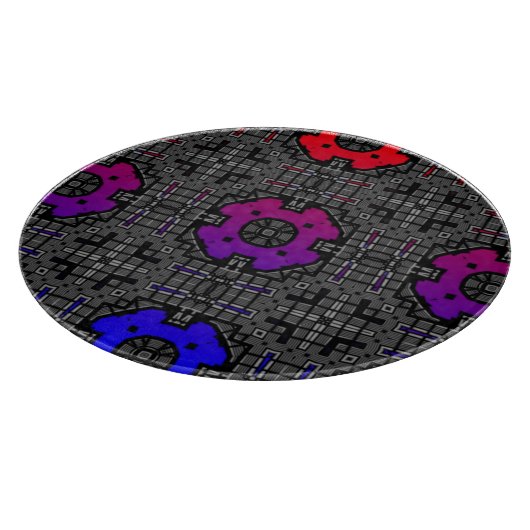 Deel 13 caleidoscoop art 2 snijplank (Hoek)