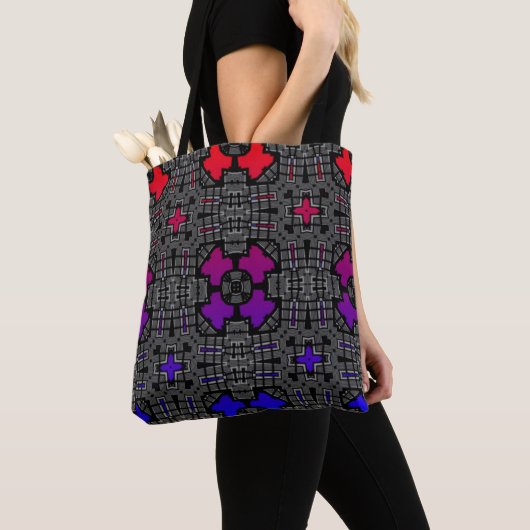 Deel 13 caleidoscoop art 2 tote bag (Dichtbij)