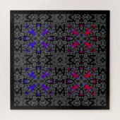 Deel 13 Kaleidoscoop art 12 Legpuzzel (Horizontaal)