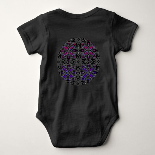 Deel 13 Kaleidoscoop art 12 Romper (Achterkant)