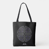 Deel 13 Kaleidoscoop art 22 Tote Bag (Achterkant)