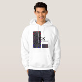 Deel 13 van de caleidoscoop art 10 hoodie (Voorkant volledig)