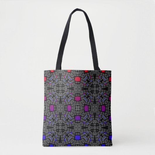 Deel 13 van de caleidoscoop art 10 tote bag (Voorkant)