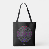 Deel 13 van de caleidoscoop art 10 tote bag (Achterkant)