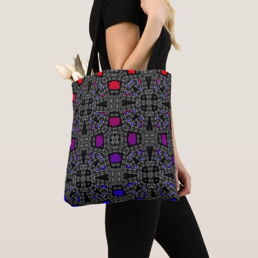 Deel 13 van de caleidoscoop art 10 tote bag (Dichtbij)