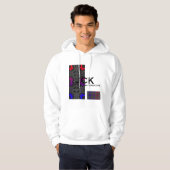 Deel 13 van de caleidoscoop art 4 hoodie (Voorkant volledig)